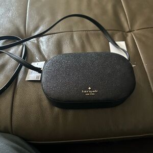 Kate Spade Glittery Black Shoulder Bag